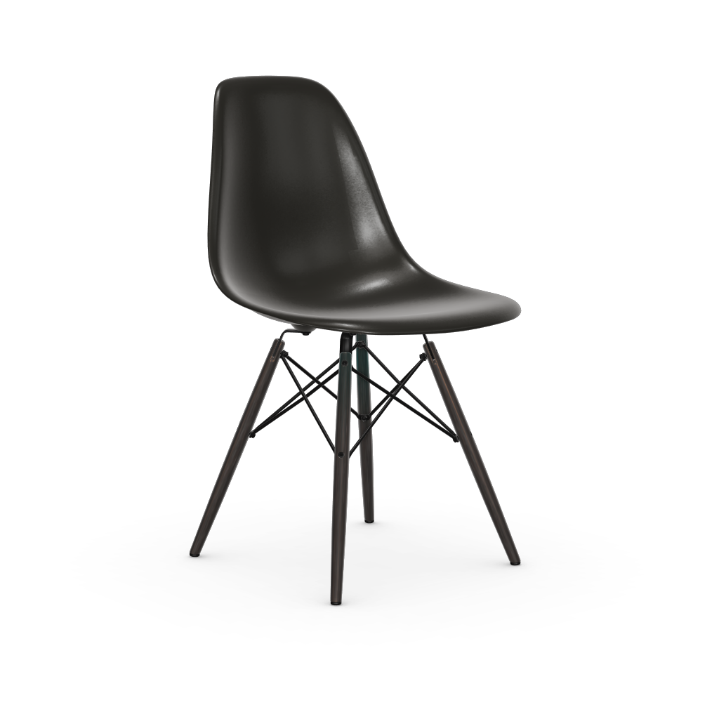 Eames Plastic Side Chair DSW (without upholstery).