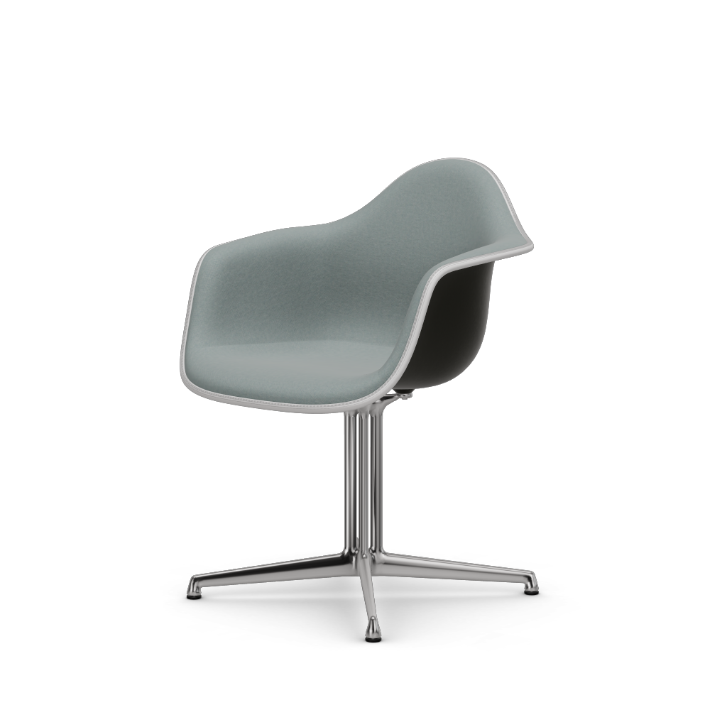 Eames Plastic Armchair DAL (with full upholstery)