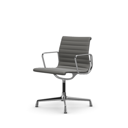 Aluminium Chairs EA 104 swivel – Dine (Cover material - Fabric Leather)