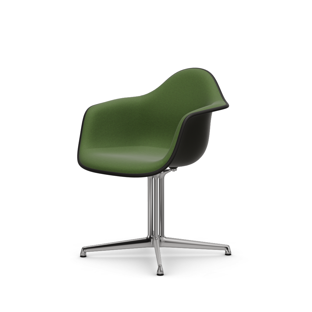 Eames Plastic Armchair DAL (with full upholstery)