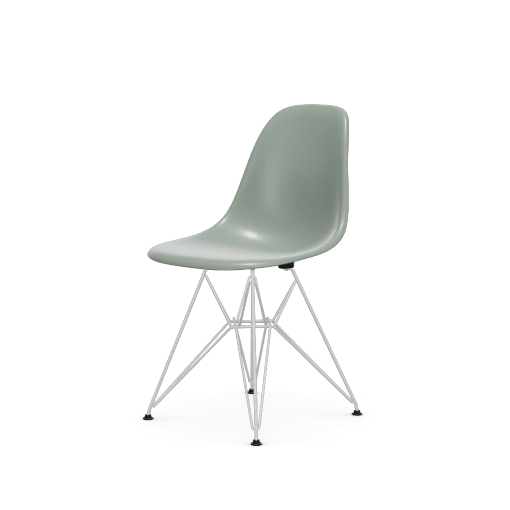 Eames Fiberglass Side Chair DSR (without upholstery).