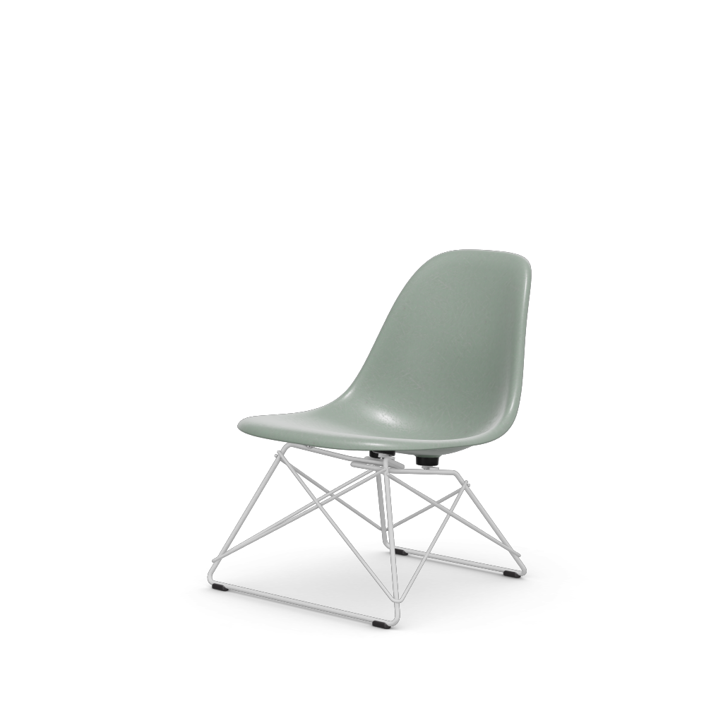 Eames Fiberglass Side Chair LSR (without upholstery).