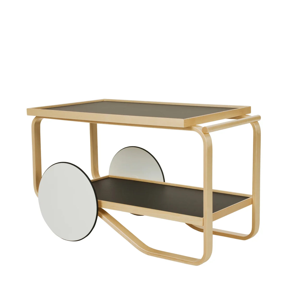901 TEA TROLLEY - Birch food trolley.