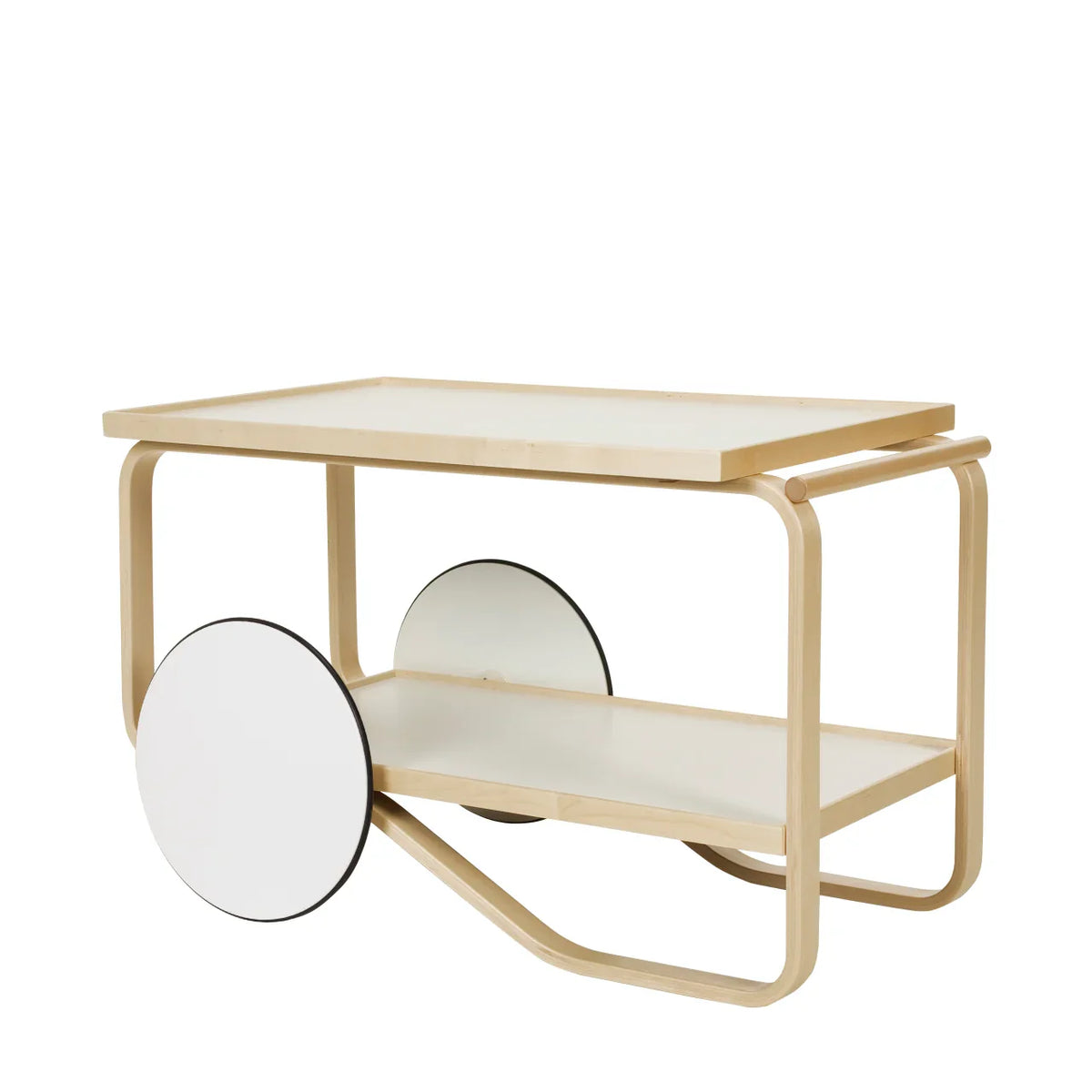 901 TEA TROLLEY - Birch food trolley.