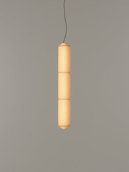 Tekiò Vertical - LED dimmable japanese paper pendant lamp (Request Info).