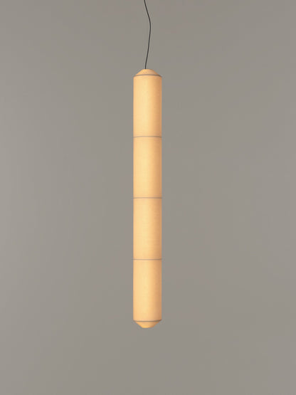 Tekiò Vertical - LED dimmable japanese paper pendant lamp (Request Info).