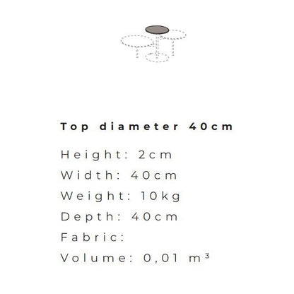 TRIS - Swivel coffee tabl.