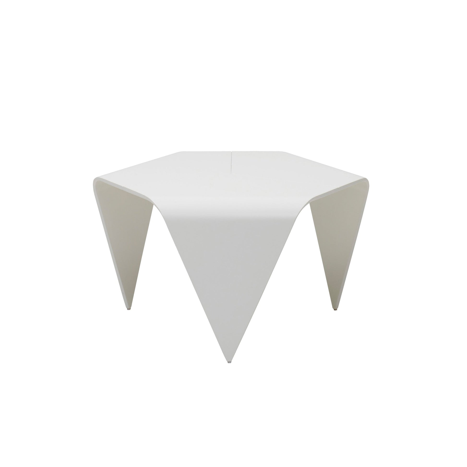 Artek Trienna Table — white lacquered