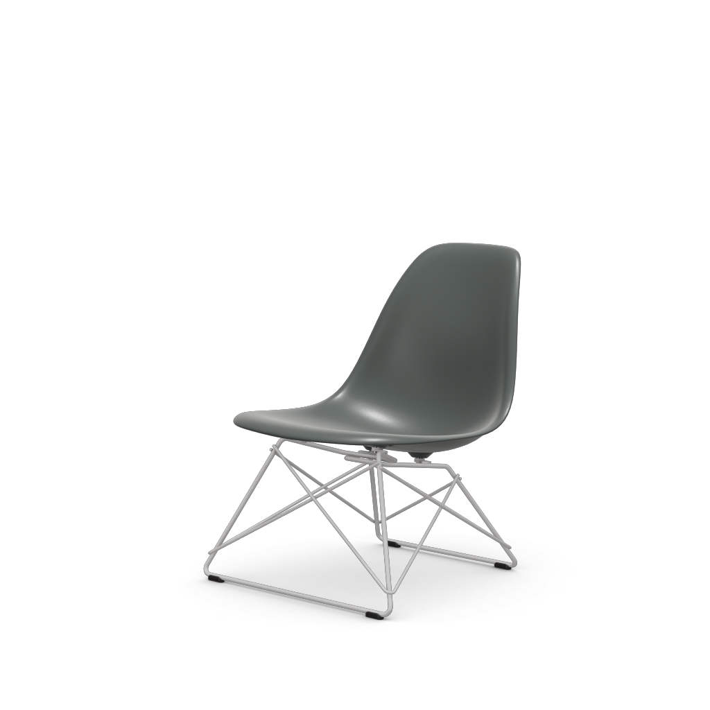 Eames Plastic Side Chair LSR (without upholstery).