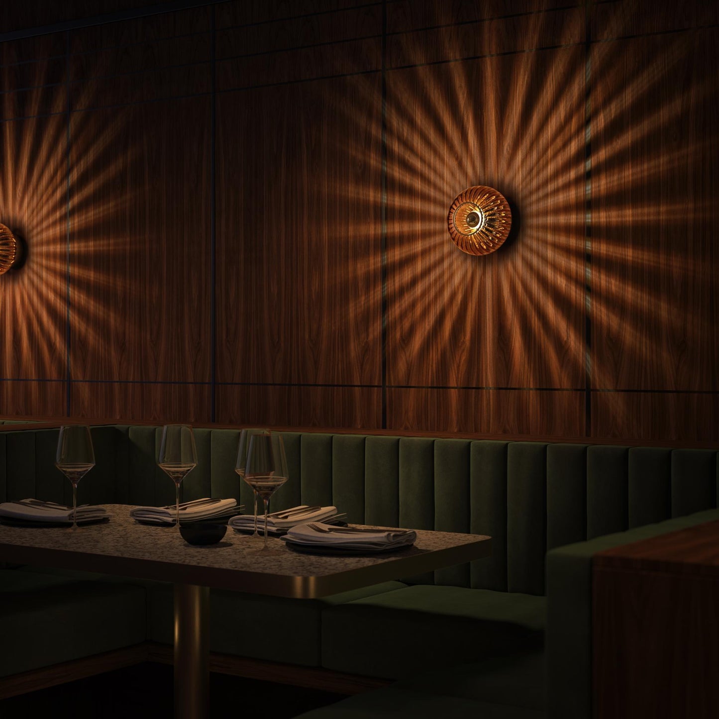Edgeform Urc Wall Lamp 19 Amber