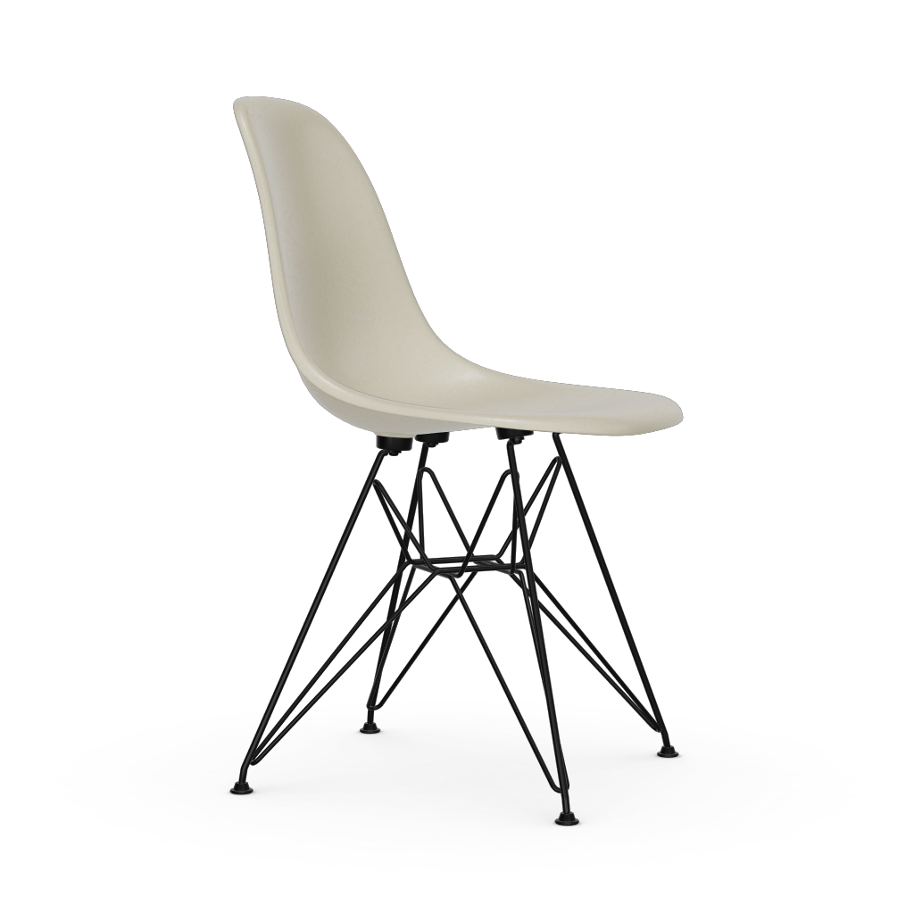 Eames Fiberglass Side Chair DSR (without upholstery).