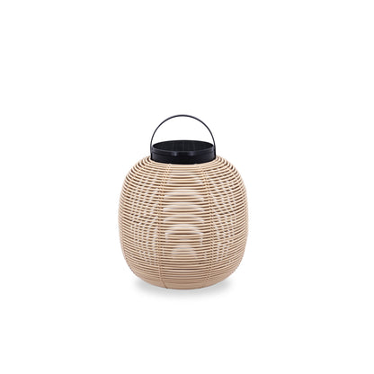TIKA - Solar powered wicker lantern.
