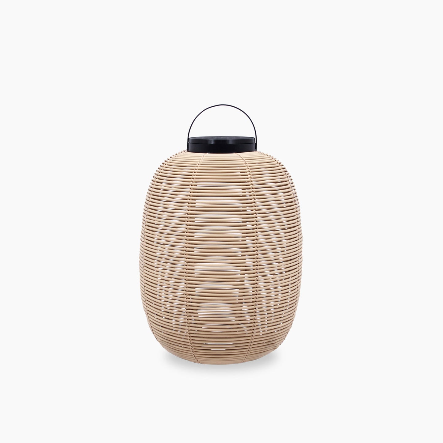 TIKA - Solar powered wicker lantern.