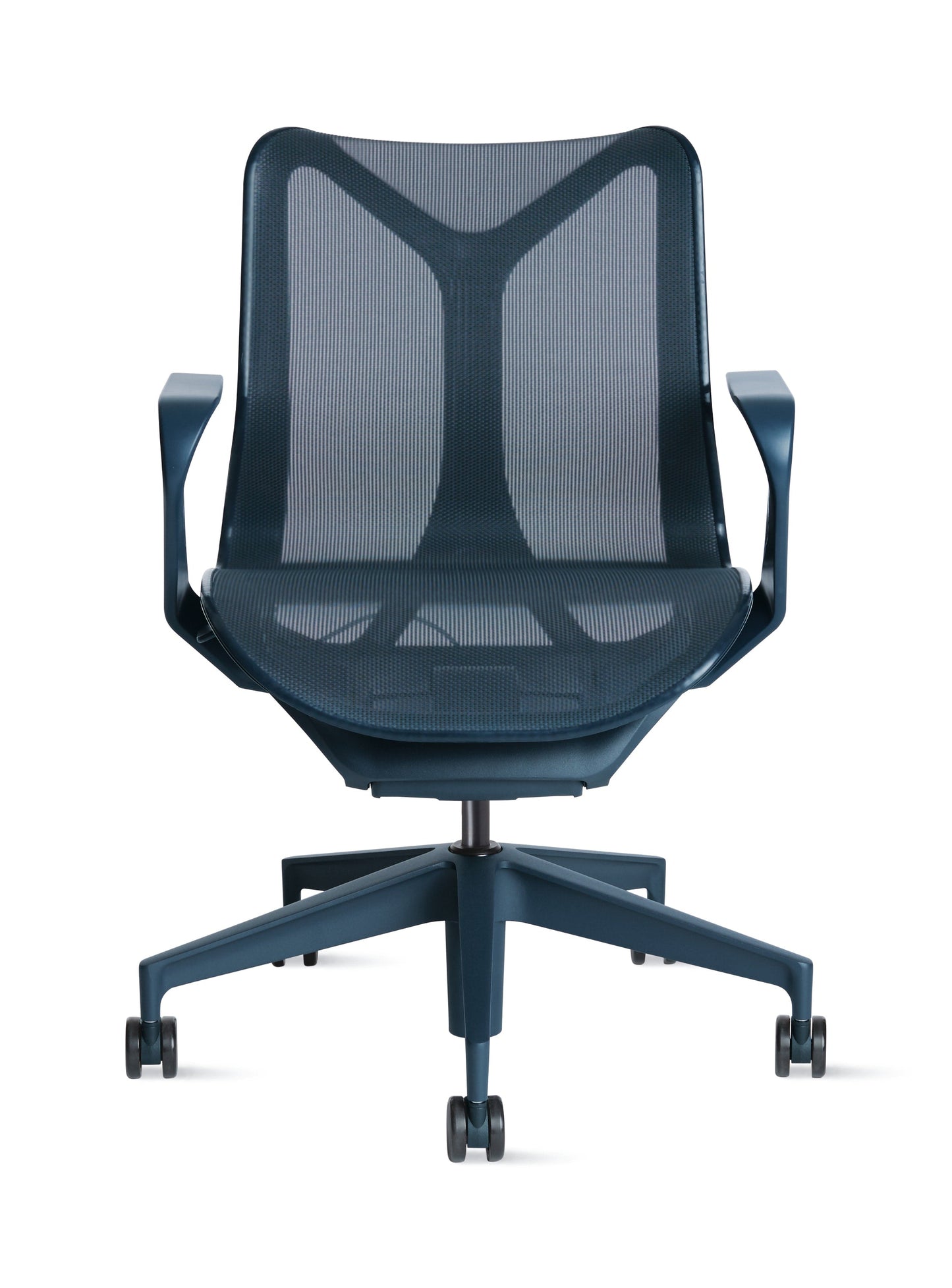 Cosm - Ergonomic Office Chair With Low Back by Herman Miller #Fixed Arm/Nightfall/2.5-inch Hard Floor or Carpet Caster with Quiet Roll