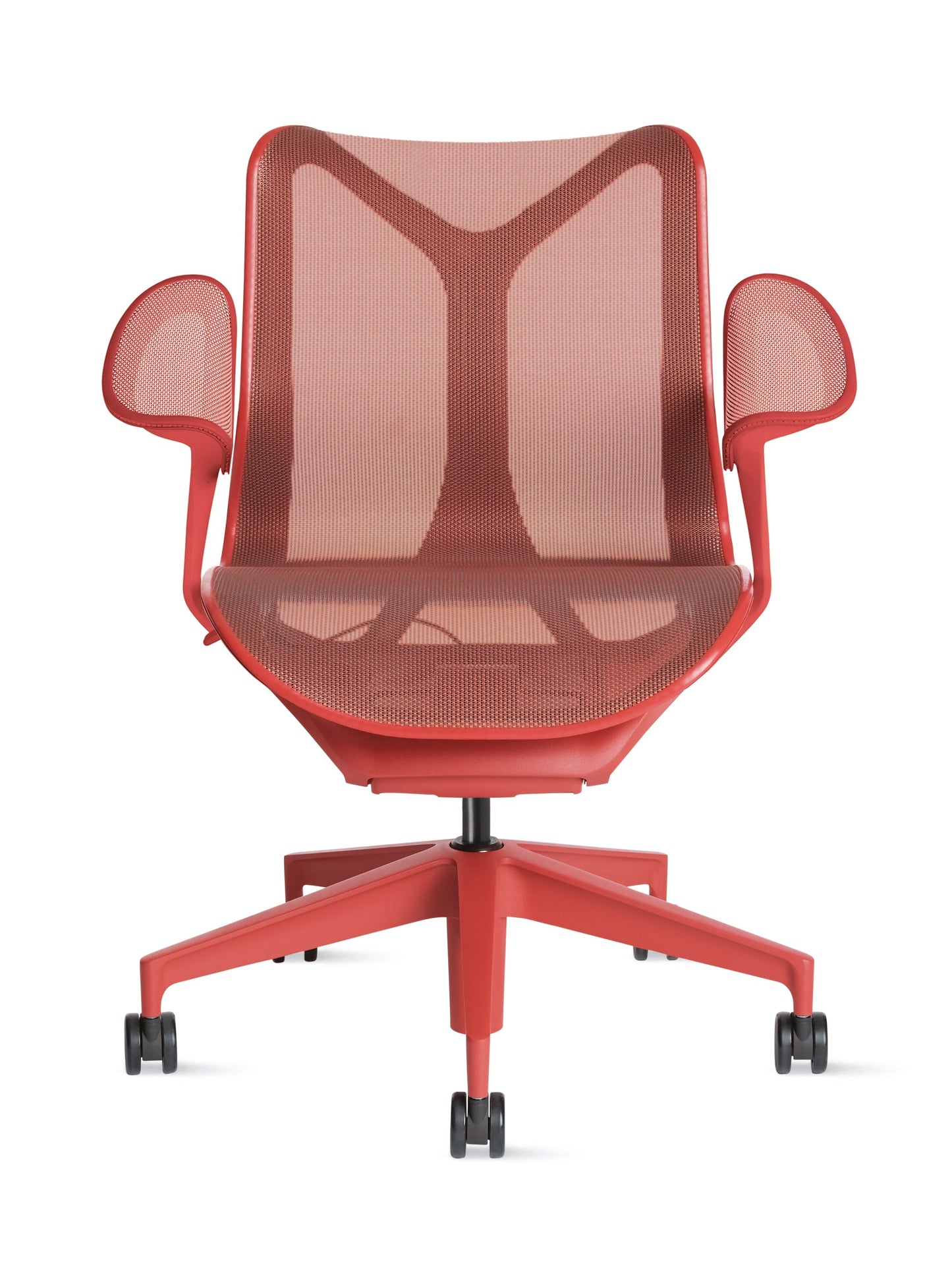 Cosm - Ergonomic Office Chair With Low Back by Herman Miller #Leaf Arm/Canyon/2.5-inch Carpet Caster
