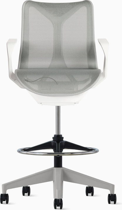COSM - Low Back Ergonomic office stool with castors by Herman Miller