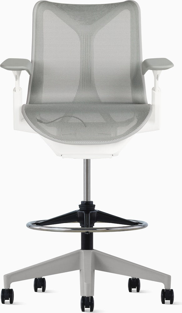 COSM - Low Back Ergonomic office stool with castors by Herman Miller