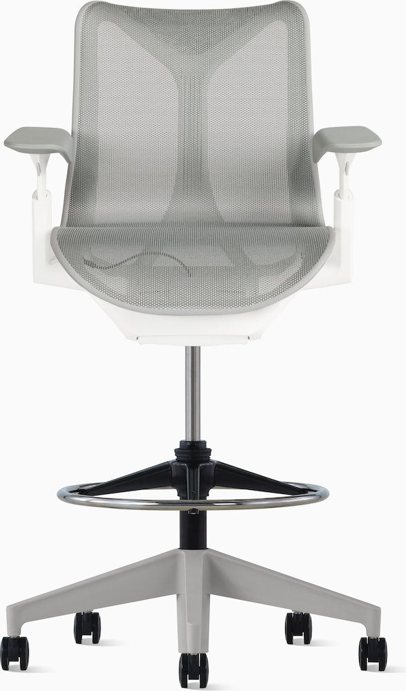 COSM - Low Back Ergonomic office stool with castors by Herman Miller