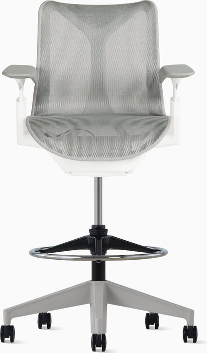 COSM - Low Back Ergonomic office stool with castors by Herman Miller
