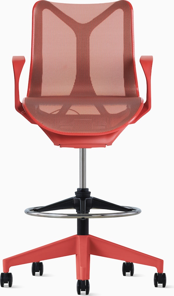 COSM - Low Back Ergonomic office stool with castors by Herman Miller