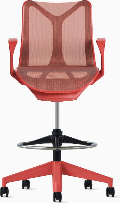 COSM - Low Back Ergonomic office stool with castors by Herman Miller