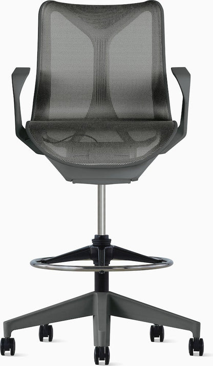 COSM - Low Back Ergonomic office stool with castors by Herman Miller