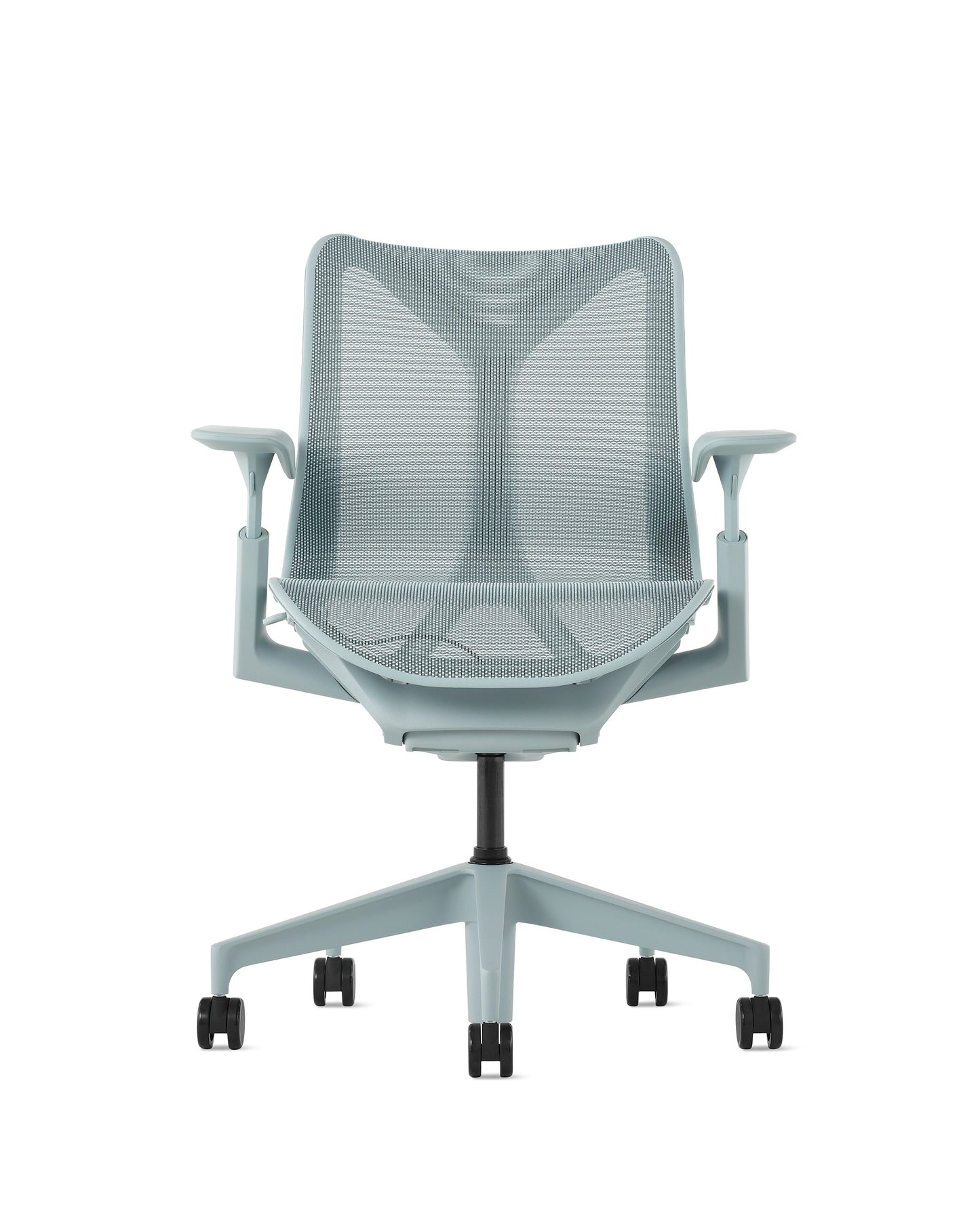 Cosm - Ergonomic Office Chair With Low Back by Herman Miller #Adjustable Arm/Glacier/2.5-inch Carpet Caster