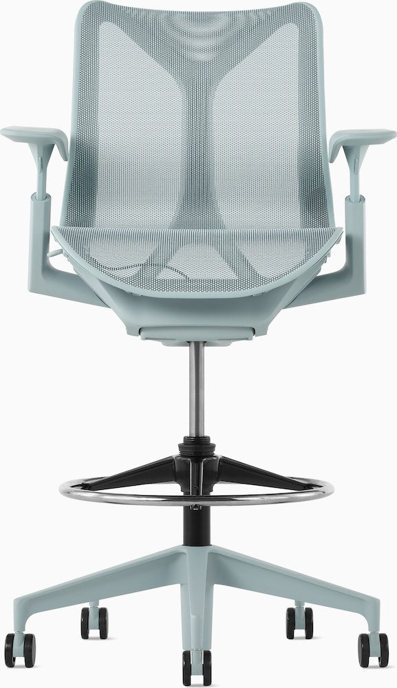 COSM - Low Back Ergonomic office stool with castors by Herman Miller