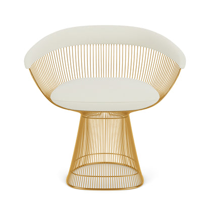 Platner Leather Armchair