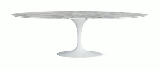 [Domestic Stock/Grade B] Saarinen - Oval Dining Table 244x137 (New Product in Transit with Crack Refund / Side Crack 20% Additional Discount)