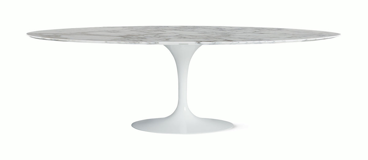 [Domestic Stock/Grade B] Saarinen - Oval Dining Table 244x137 (New Product in Transit with Crack Refund / Side Crack 20% Additional Discount)