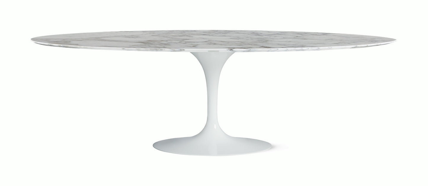 [Domestic Stock/Grade B] Saarinen - Oval Dining Table 244x137 (New Product in Transit with Crack Refund / Side Crack 20% Additional Discount)