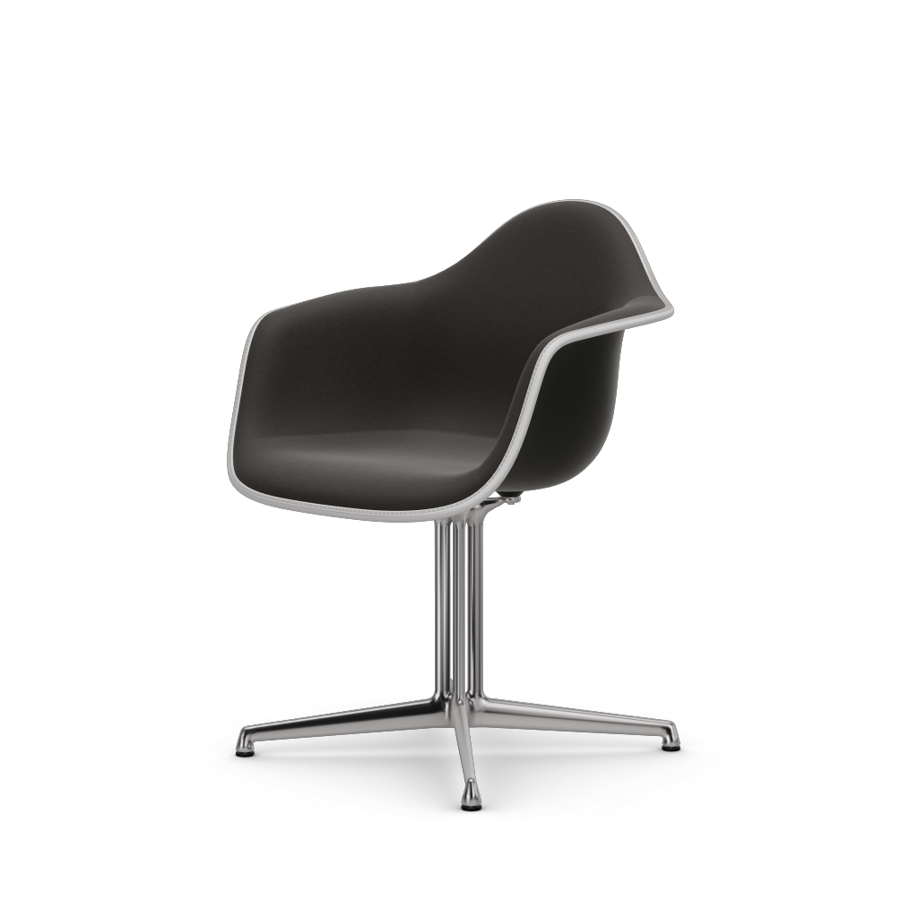 Eames Plastic Armchair DAL (with full upholstery)