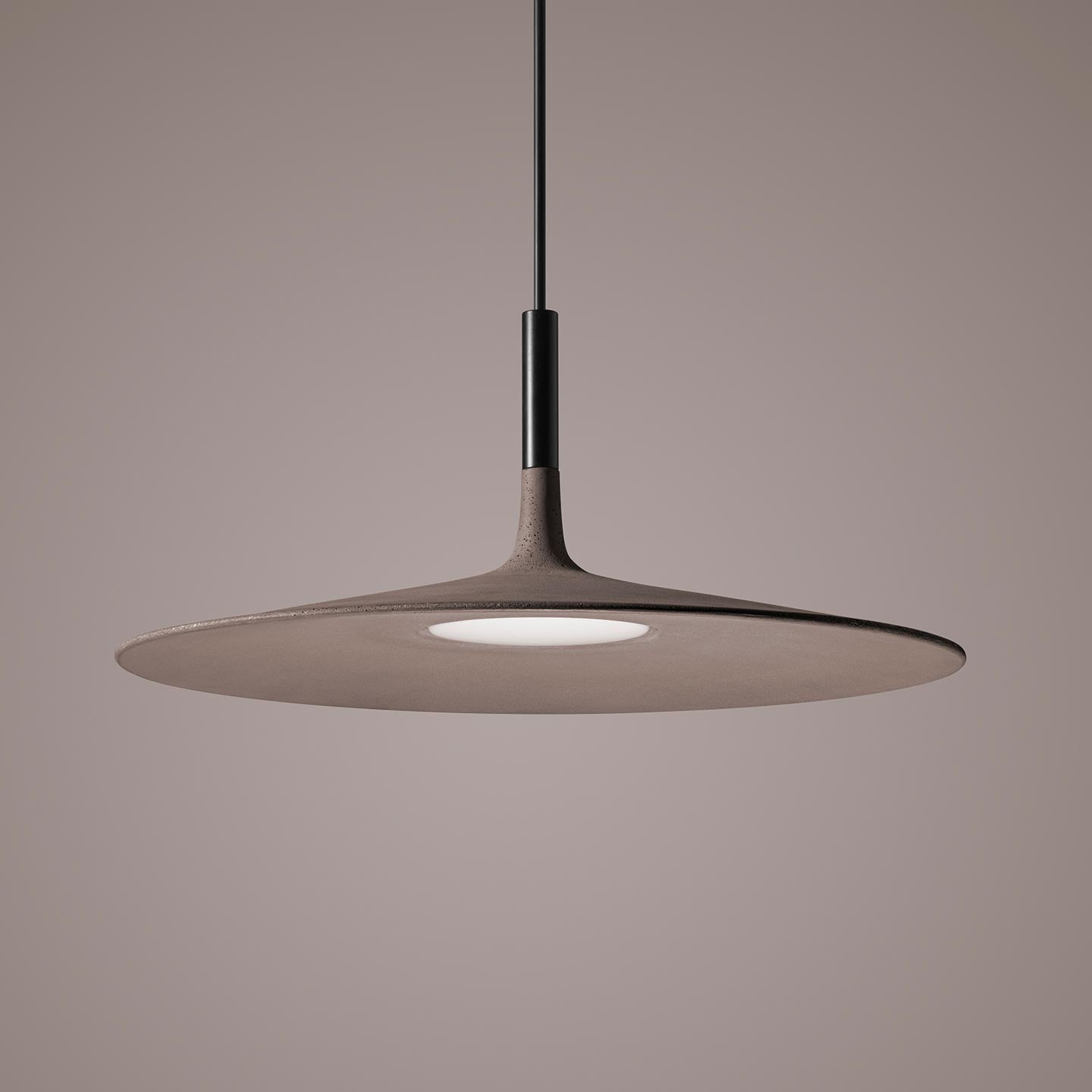 APLOMB LARGE - LED cement pendant lamp.