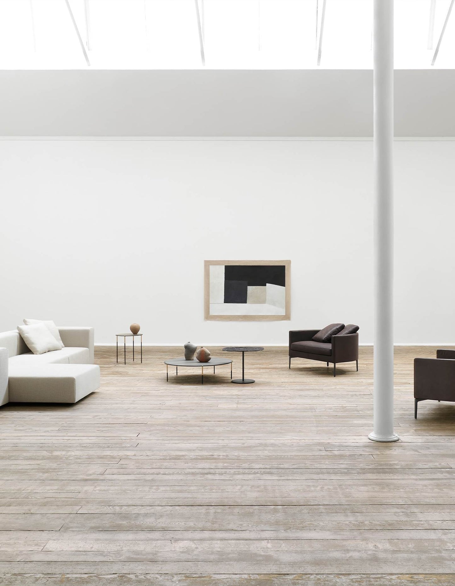 WALL - Sectional sofa with removable cover