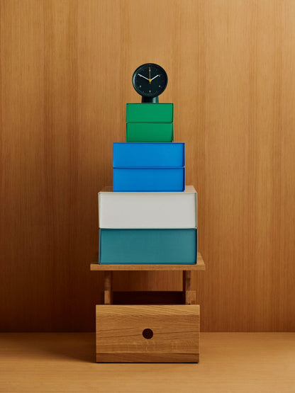 Colour Storage box, L, chalk white
