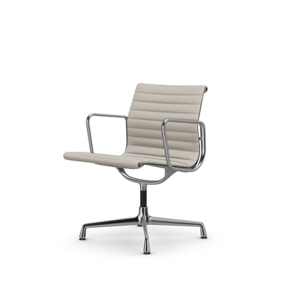 Aluminium Chairs EA 108 swivel – Conference (Cover material - Fabric Leather)