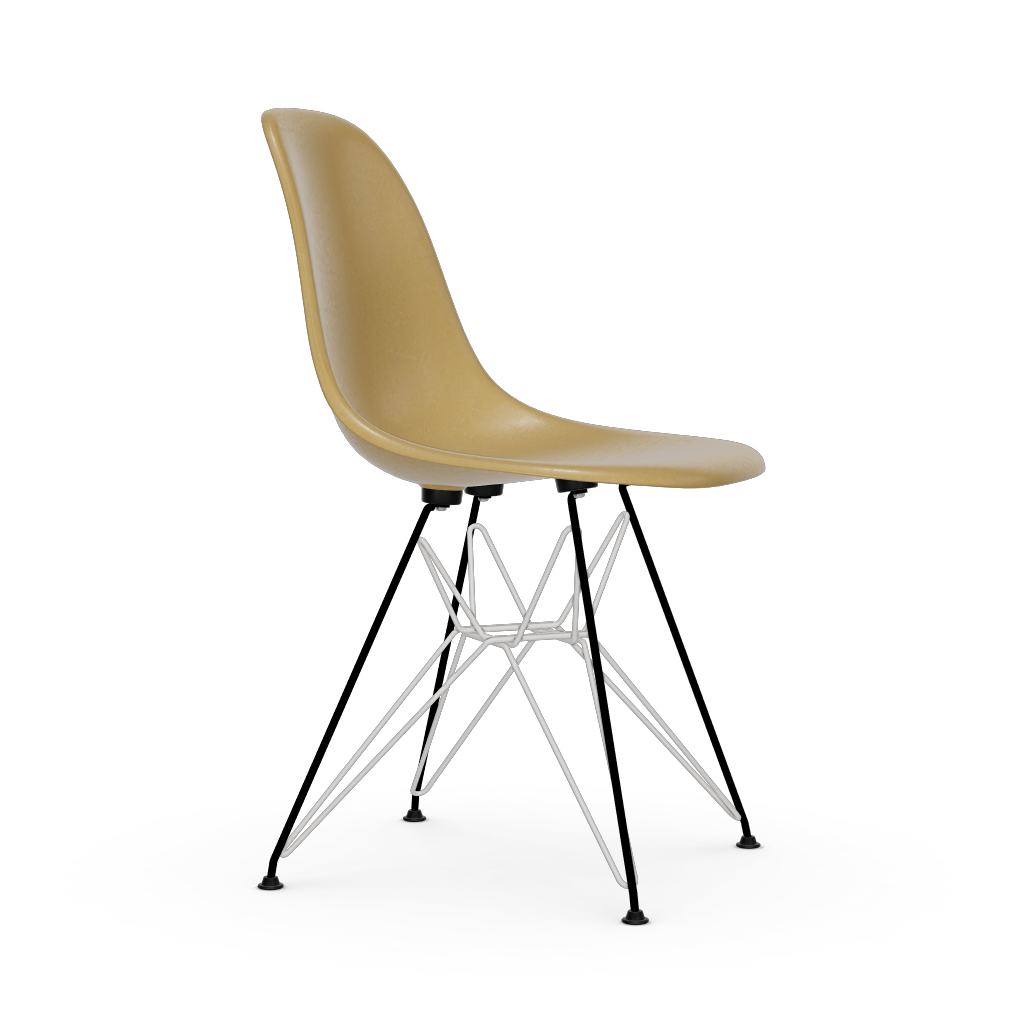 Eames Fiberglass Side Chair DSR (without upholstery).