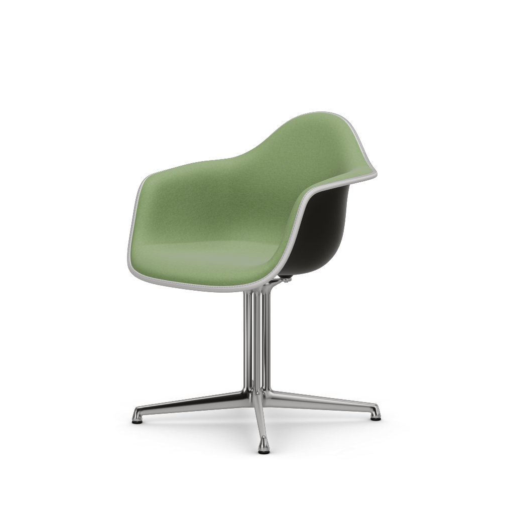 Eames Plastic Armchair DAL (with full upholstery)