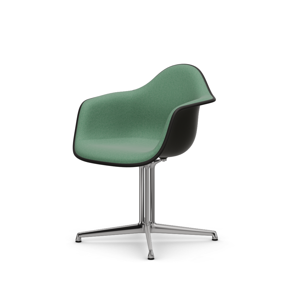 Eames Plastic Armchair DAL (with full upholstery)