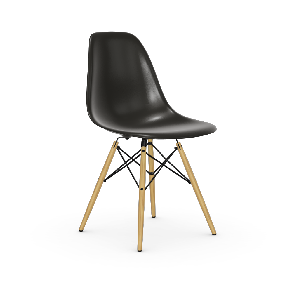 Eames Plastic Side Chair DSW (without upholstery).
