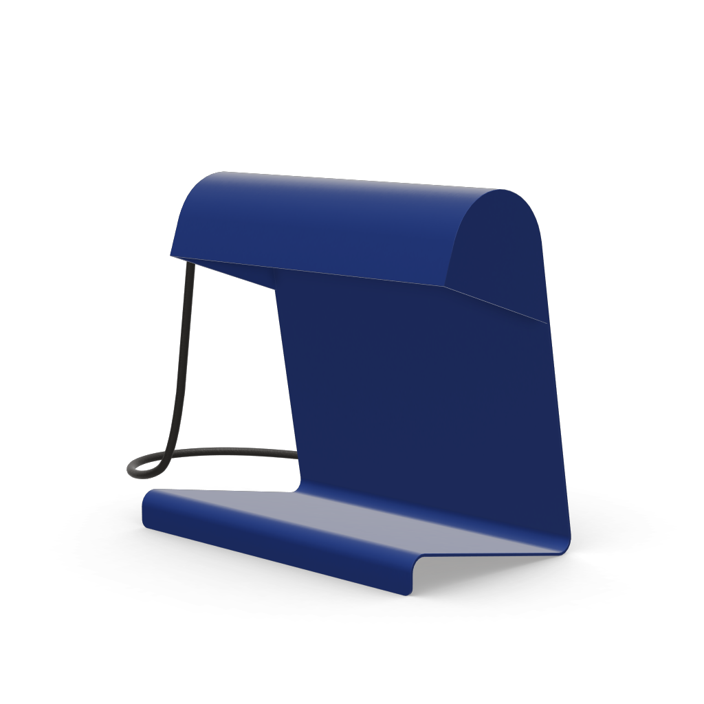 Lampe de Bureau - small table lamp made of sheet steel.