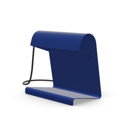 Lampe de Bureau - small table lamp made of sheet steel.