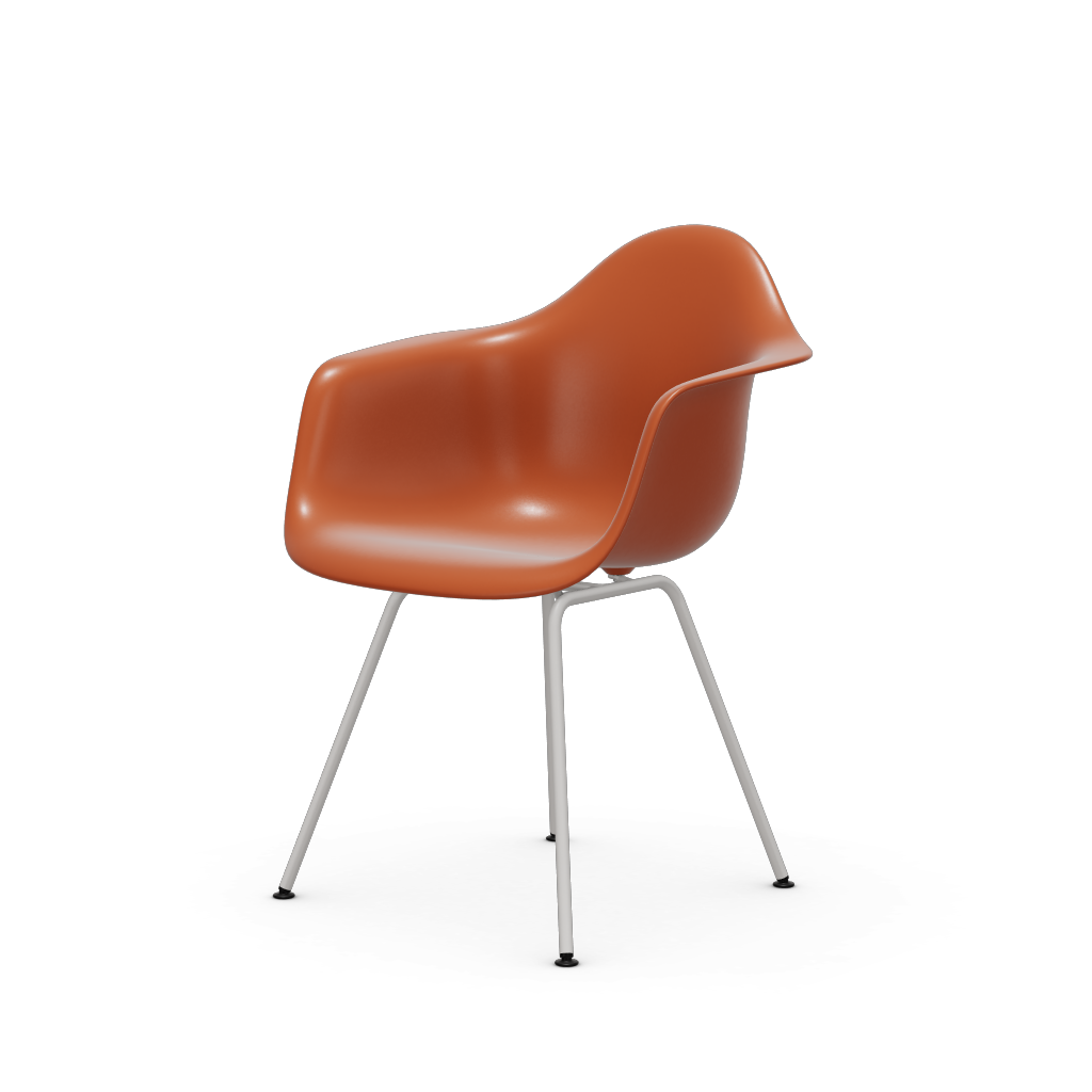 Eames Plastic Armchair DAX (without upholstery).