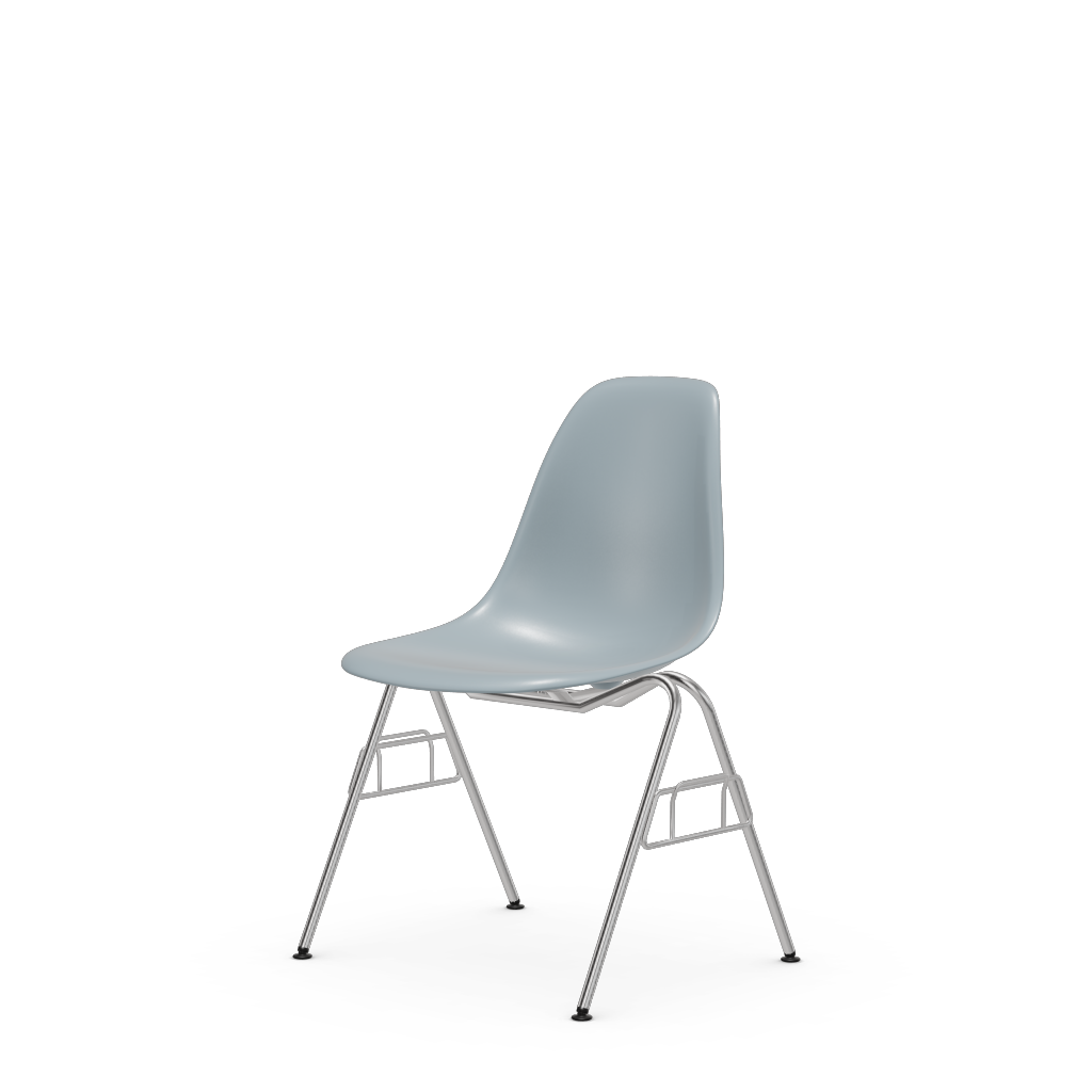 Eames Plastic Side Chair DSS-N (without upholstery).