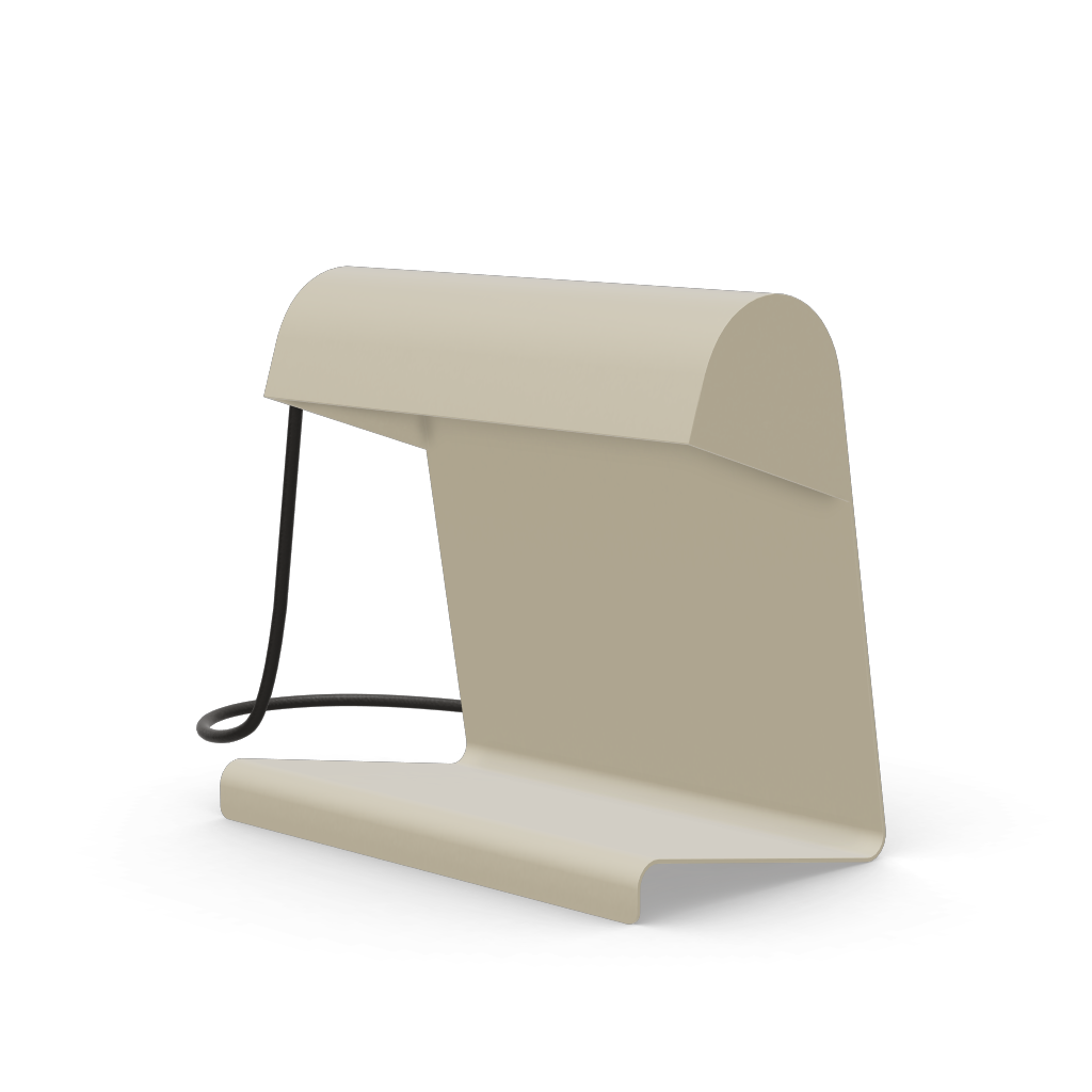 Lampe de Bureau - small table lamp made of sheet steel.