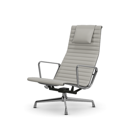 Aluminium Chair EA 124 – Lounge (Cover material - Fabric Leather)