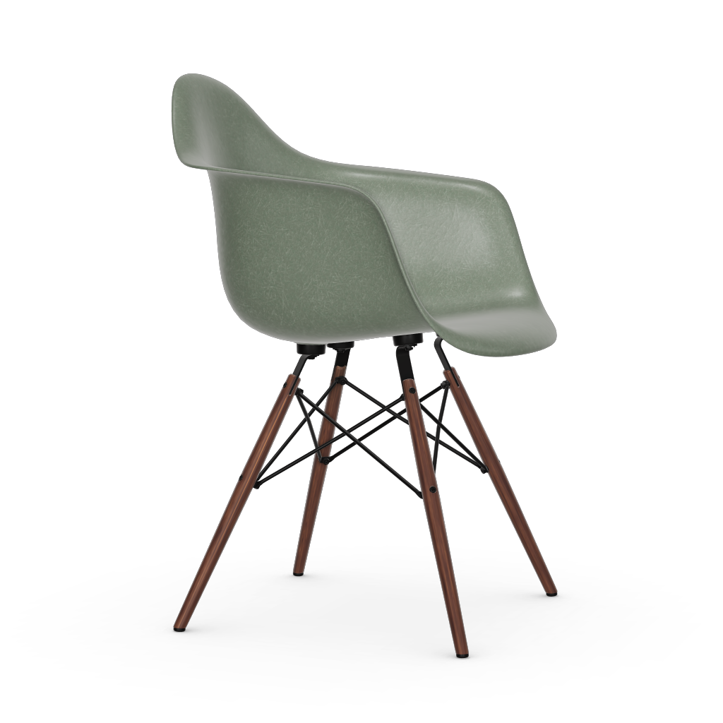 Eames Fiberglass Armchair DAW (without upholstery).