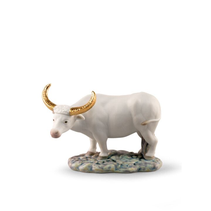 The Ox Mini Figurine by Lladró