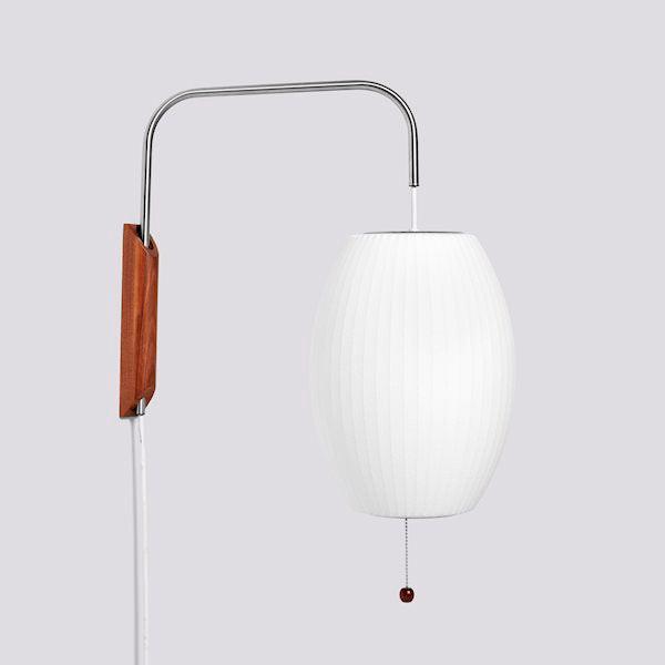 Nelson Cigar Wall Lamp.